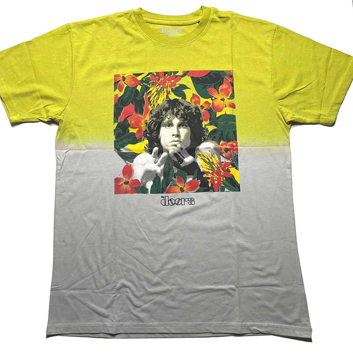 The Doors T-shirt - Floral Square Rock Off