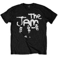The Jam T-Shirt - B&W GROUP SHOT Rock Off