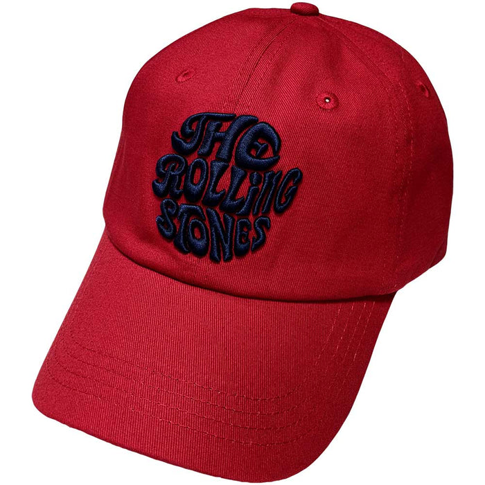 The Rolling Stones Baseball Cap - VINTAGE 70S LOGO Rock Off