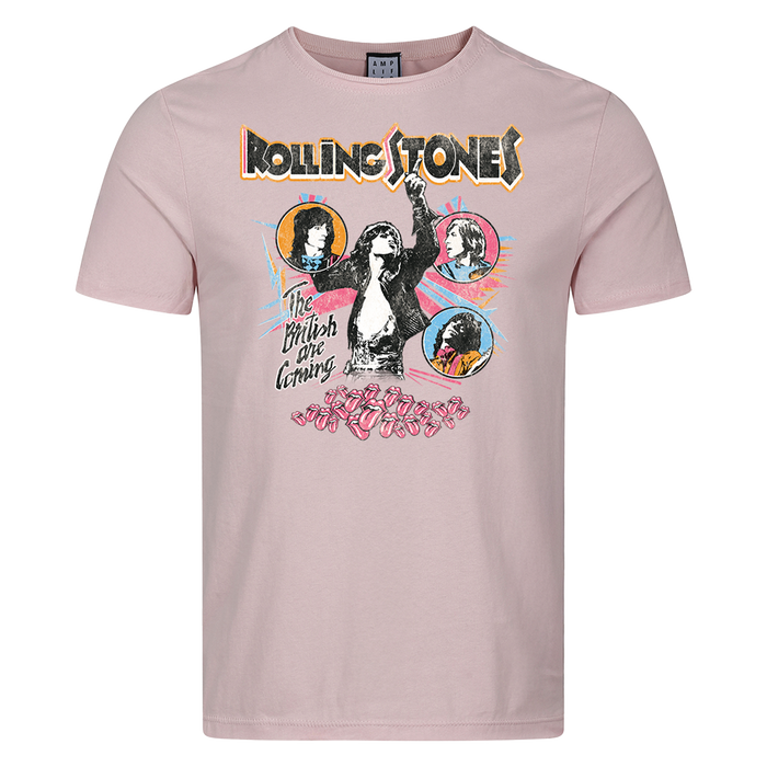 The Rolling Stones T-Shirt - British Are Coming Amplified