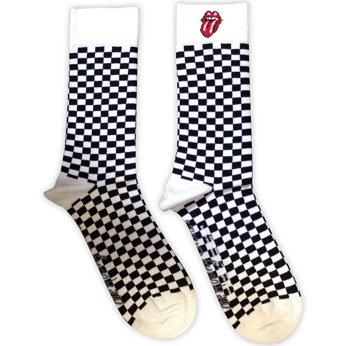 The Rolling Stones Unisex Ankle Socks: Check Rock Off