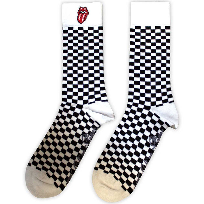 The Rolling Stones Unisex Ankle Socks: Check Rock Off