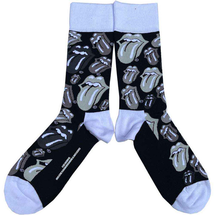 The Rolling Stones Unisex Ankle Socks: Classic Tongues Rock Off