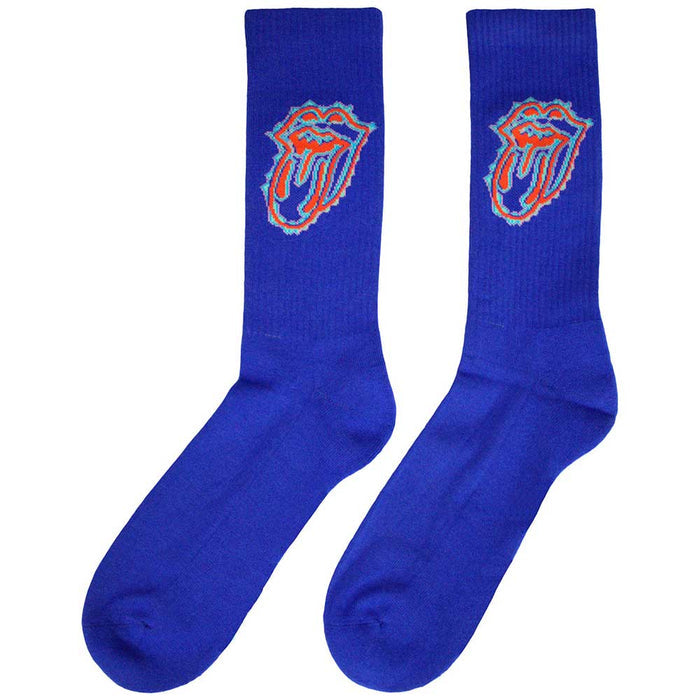 The Rolling Stones Unisex Ankle Socks: Doodle Tongue Rock Off