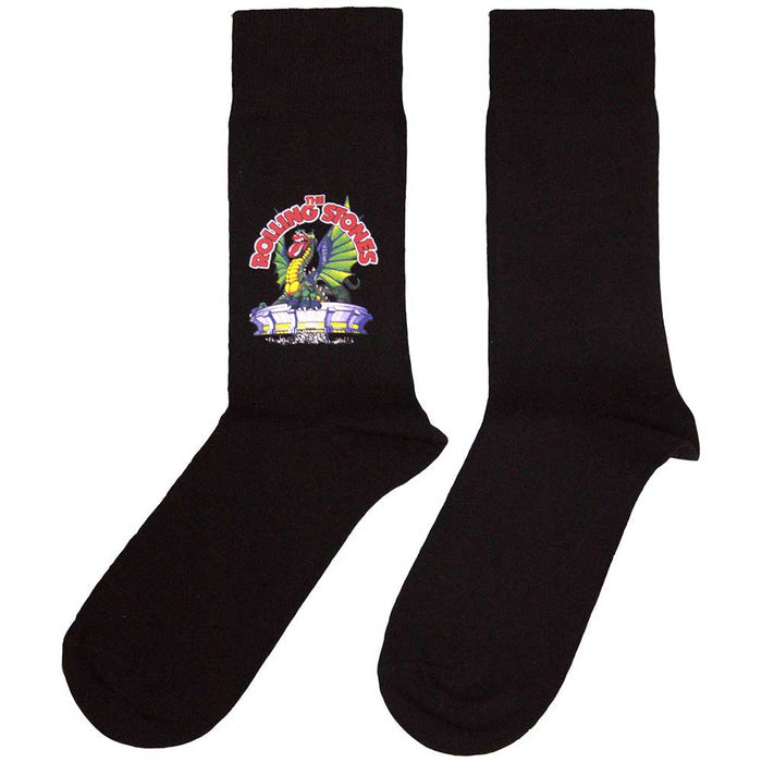 The Rolling Stones Unisex Ankle Socks: Dragon Rock Off