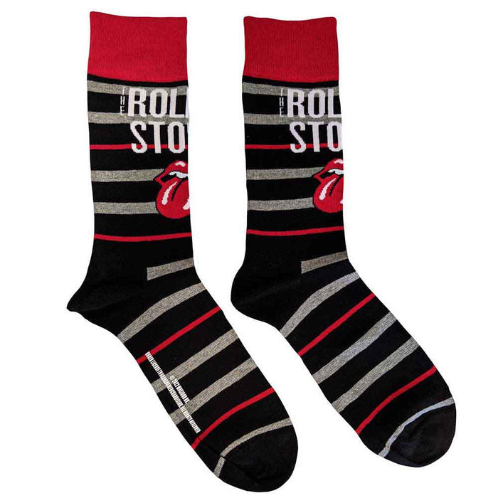 The Rolling Stones Unisex Ankle Socks: Logo & Tongue Rock Off