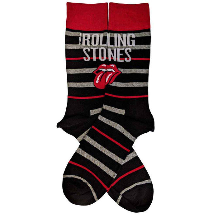The Rolling Stones Unisex Ankle Socks: Logo & Tongue Rock Off