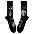 The Rolling Stones Unisex Ankle Socks: Mono Logos Rock Off