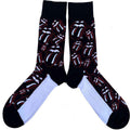 The Rolling Stones Unisex Ankle Socks: Outline Tongues Rock Off