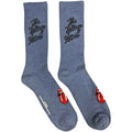 The Rolling Stones Unisex Ankle Socks: Script Logo Rock Off