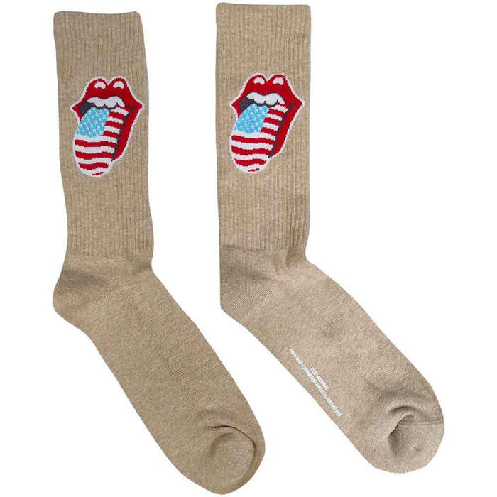 The Rolling Stones Unisex Ankle Socks: US Tongue Rock Off