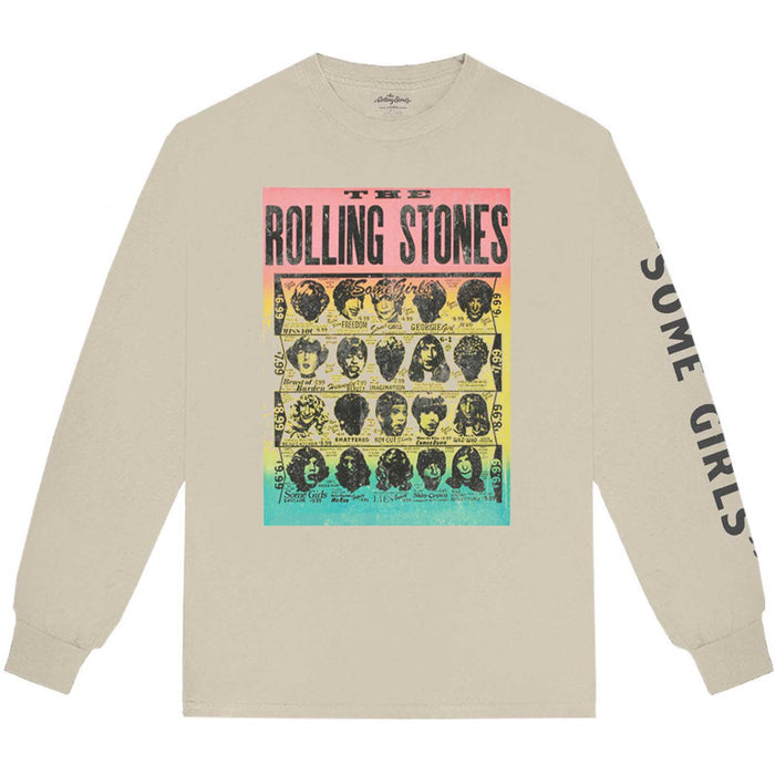 The Rolling Stones Unisex Long Sleeves - Some girls Rock Off