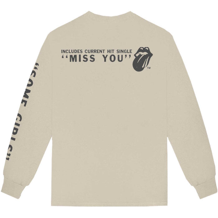 The Rolling Stones Unisex Long Sleeves - Some girls Rock Off