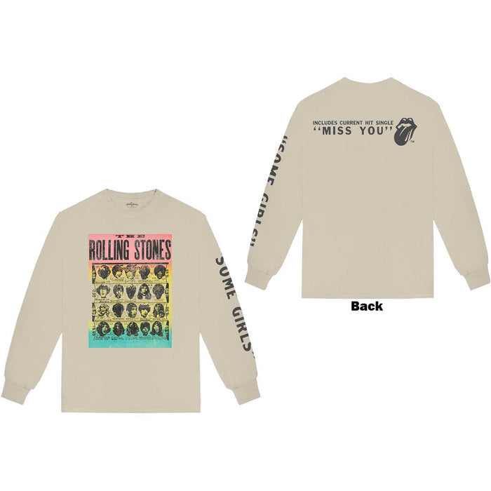 The Rolling Stones Unisex Long Sleeves - Some girls Rock Off