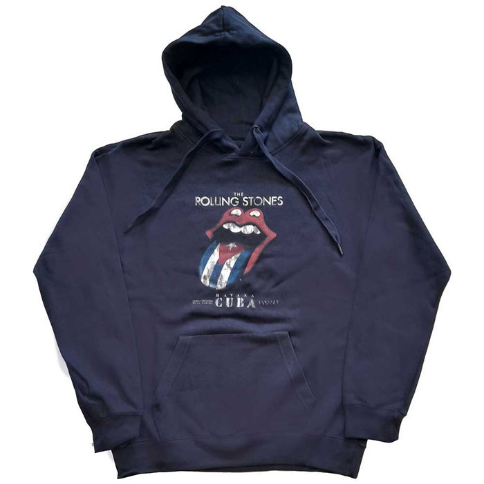 The Rolling Stones Unisex Pullover Hoodie - Havana Cuba Rock Off