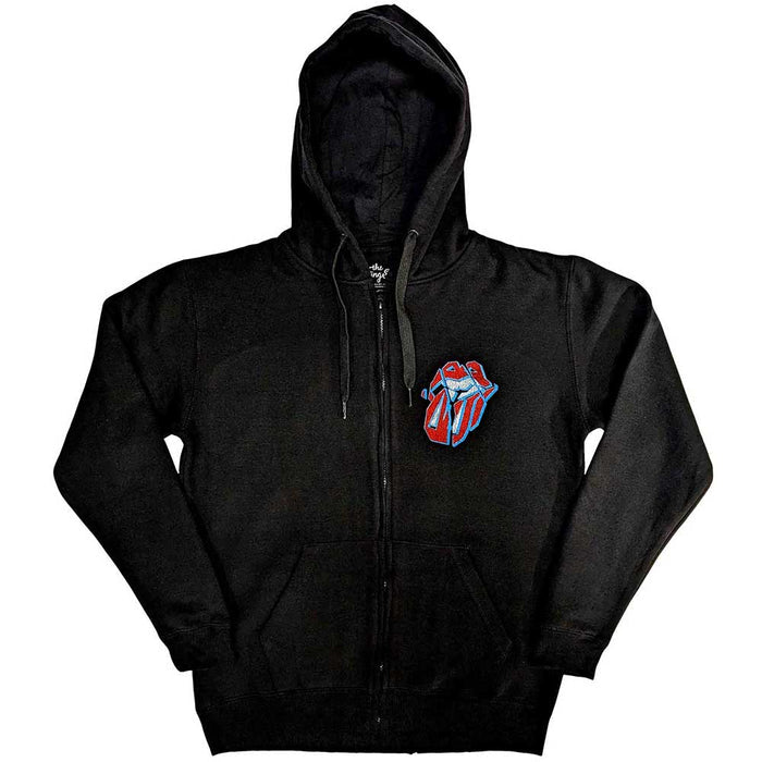 The Rolling Stones Zipped Hoodie - Hackney Diamonds Stars Rock Off