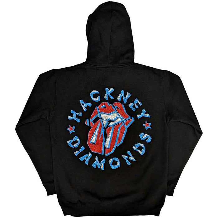 The Rolling Stones Zipped Hoodie - Hackney Diamonds Stars Rock Off