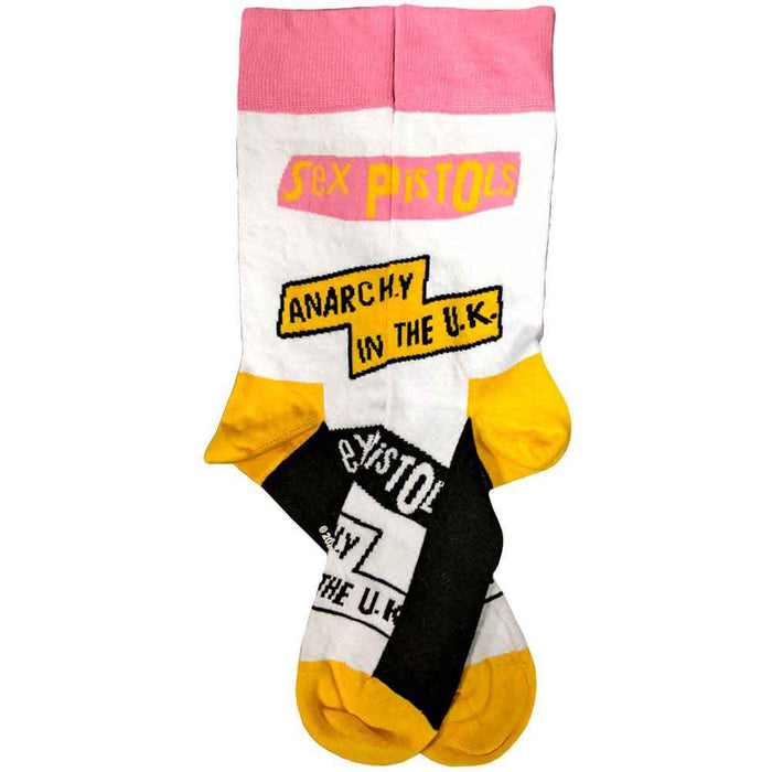 The Sex Pistols Unisex Ankle Socks: Anarchy In The UK Rock Off