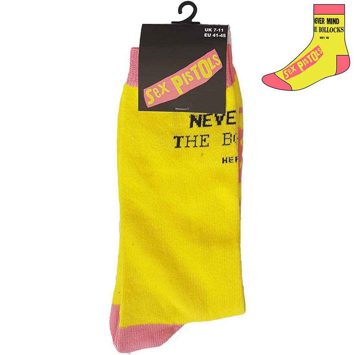The Sex Pistols Unisex Ankle Socks: Never Mind the Bollocks Rock Off