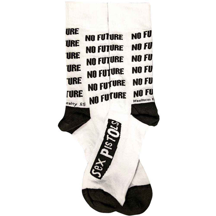 The Sex Pistols Unisex Ankle Socks: No Future Rock Off