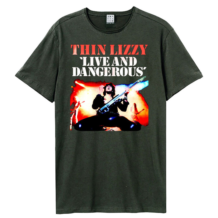 Thin Lizzy Unisex T-Shirt , Live And Dangerous
