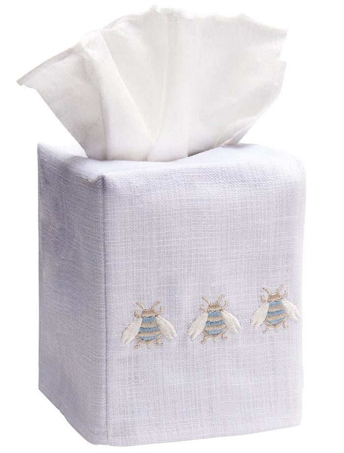 Three Napoleon Bees - Duck Egg Blue