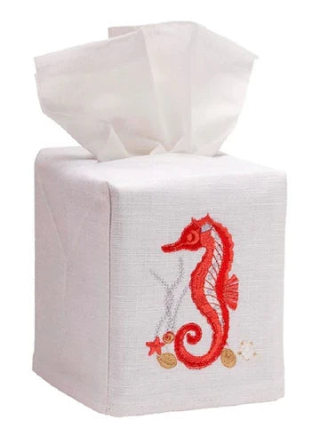 Seahorse & Shells (Coral)