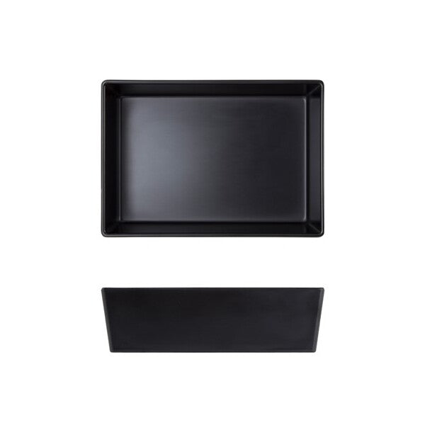 Tokyo Melamine Salad Box 20.5 x 14.5 x 6cm Black (Box Of 6)