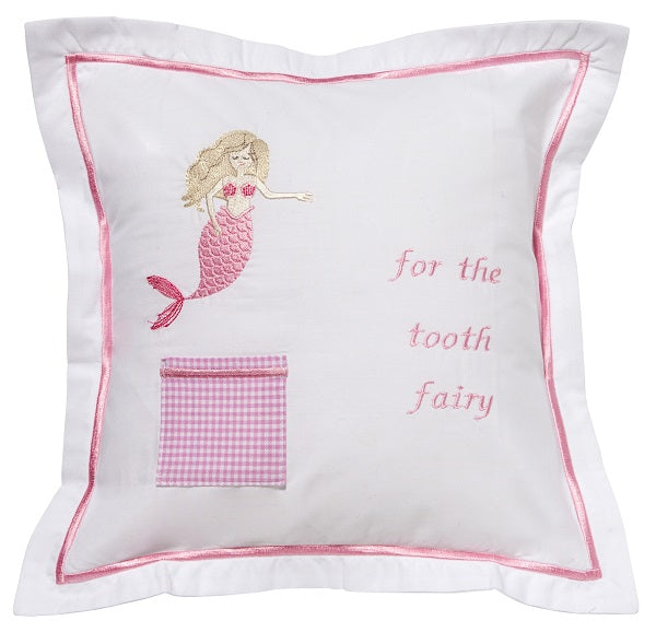 Tooth Fairy Pillow Cover - Embroidered