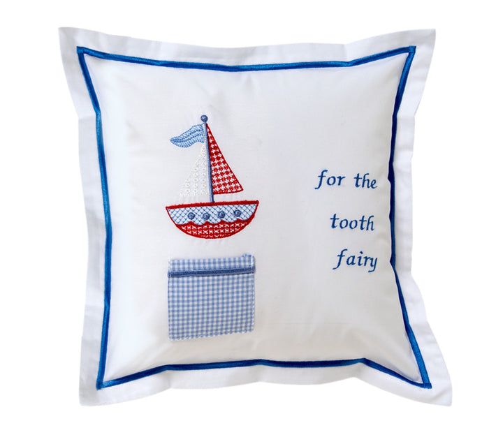 Tooth Fairy Pillow Cover - Embroidered