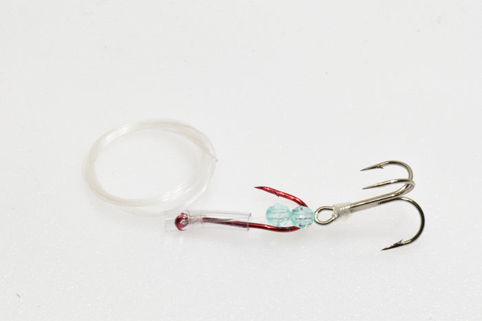 Tournament Rig Leader - Aqua - 3 Pack