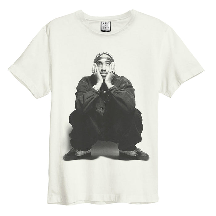 Tupac Shakur Men's T-shirt - Contemplation Amplified