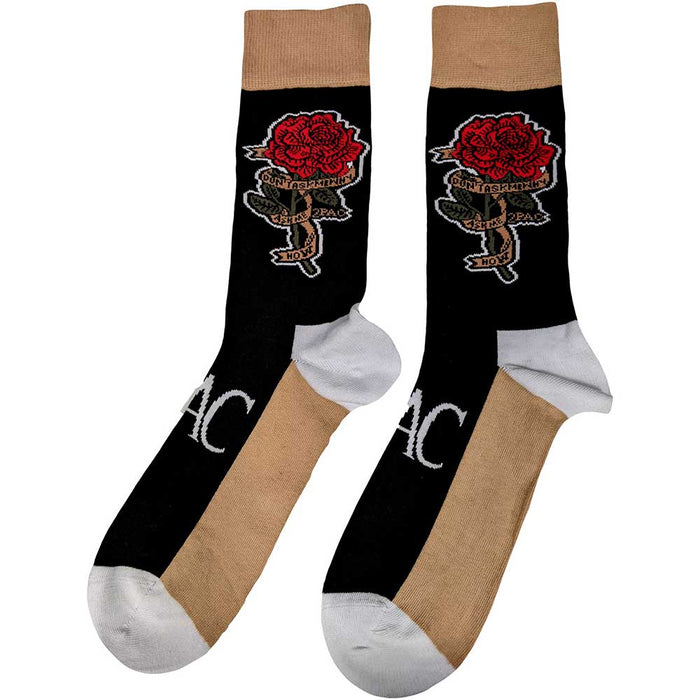 Tupac Unisex Ankle Socks - Thug Life (UK SIZE 7 - 11) Rock Off