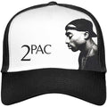 Tupac Unisex Mesh Back Cap - Profile Photo Rock Off
