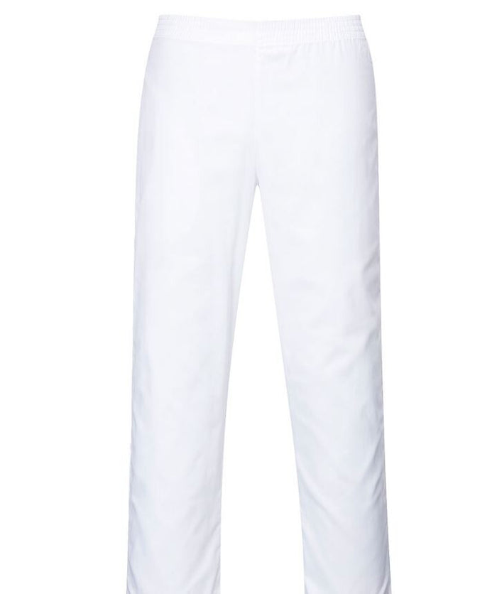 Unisex Bakers Trousers White