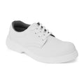 Unisex White Protective Shoe
