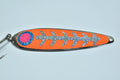 uv orange hulk salmon trout hyper vis trolling spoon hyperspoonz Hyper -Vis+