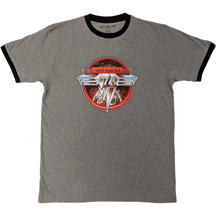 Van Halen Ringer T-Shirt - Circle Logo Amplified