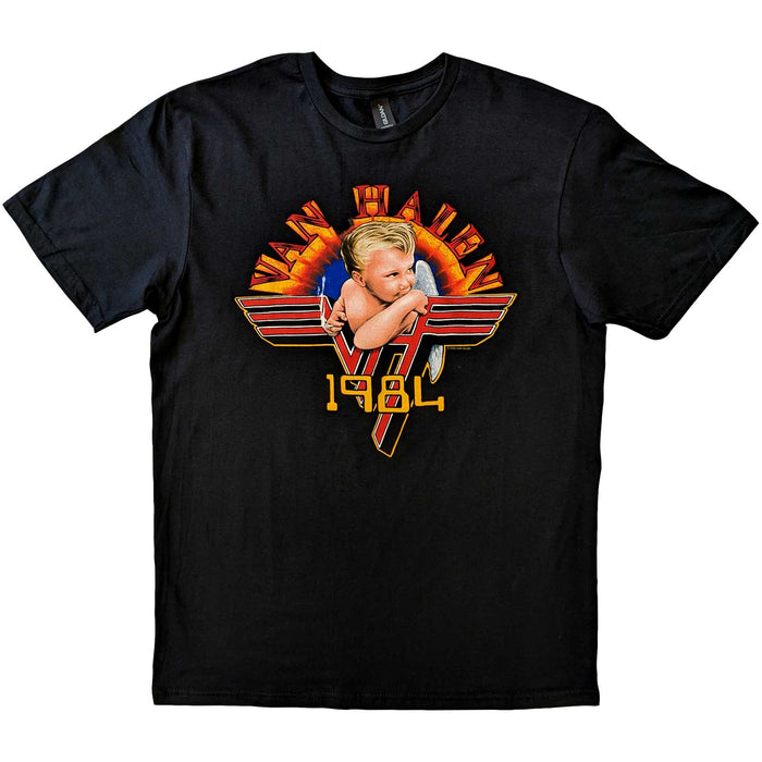 Van Halen Unisex T-Shirt - CHERUB '84 Rock Off