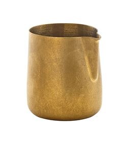 Vintage Steel Jug Gold 15cl / 5oz 5.5 X 7cm (Box Of 12)