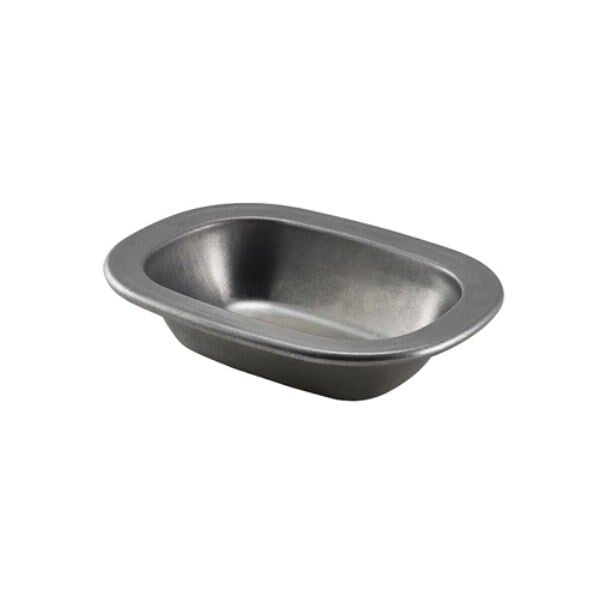 Vintage Steel Pie Dish 16 x 12 x 3.5cm (L X W X H) (Box Of 12)