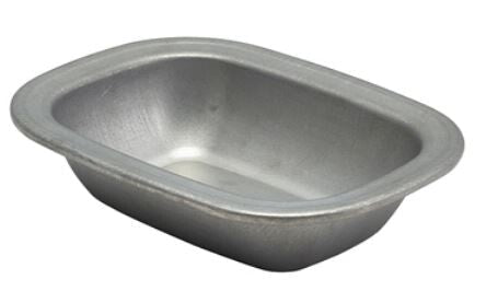 Vintage Steel Pie Dish 18 X 13.5 x 4cm (L X W X H) (Box Of 12)