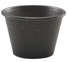 Vintage Steel Ramekin Black 71ml / 2.5oz (Box Of 24)