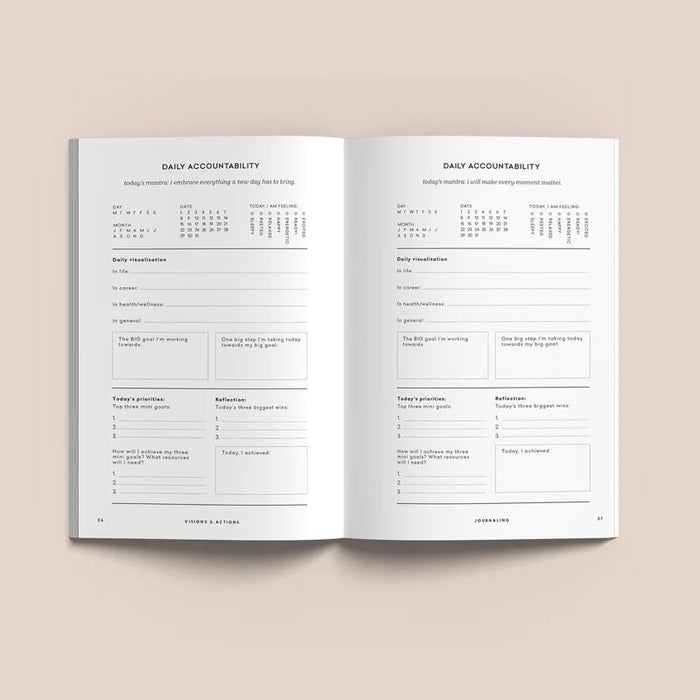 Collective Hub Visions & Actions Journal | Koop.co.nz