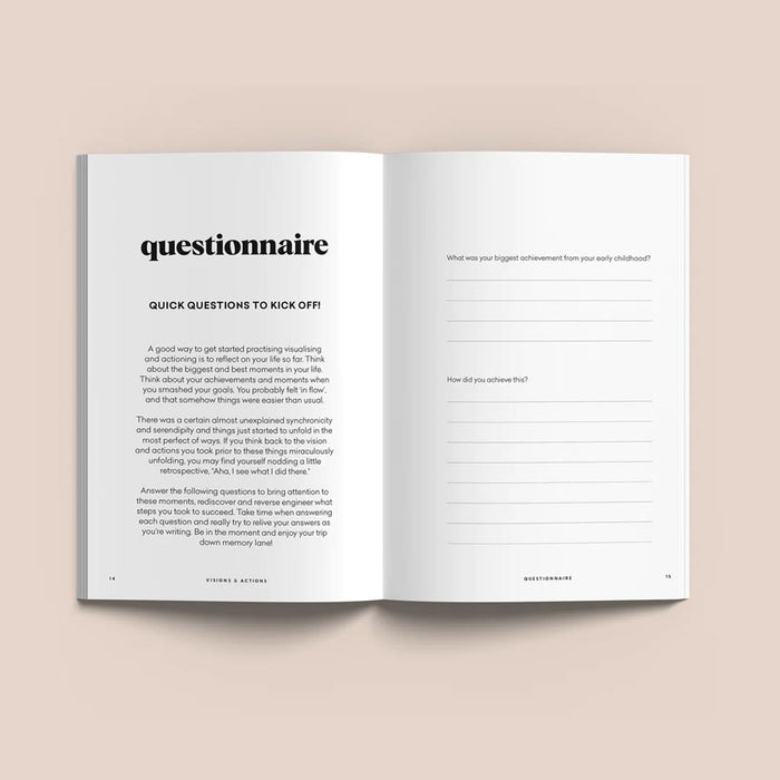 Collective Hub Visions & Actions Journal | Koop.co.nz