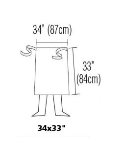 Waist Apron 34" X 33" Cotton