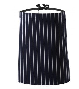 Waist Apron Butchers Stripe 28" X 19" With Pocket