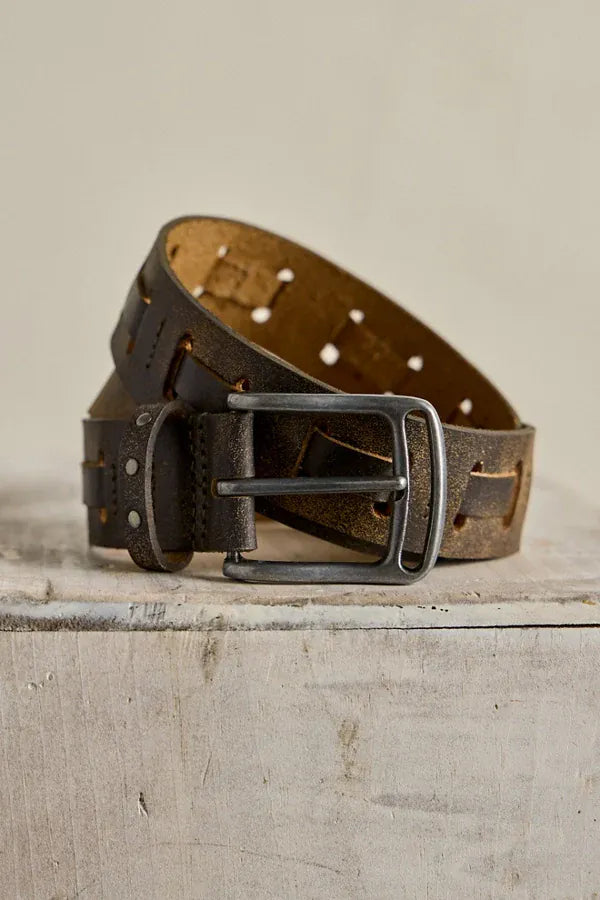 We The Free Dallas Distressed Belt