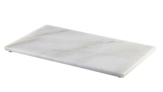 White Marble Platter 32 x 17.5cm GN 1/3