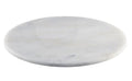 White Marble Platter 33cm Dia